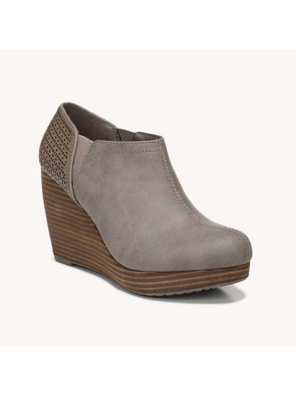 Dr. Scholl’s Harlow Wedge Bootie in Taupe - NWT